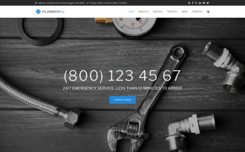 Plumberpro - Plumbing Service Premium Drupal Template