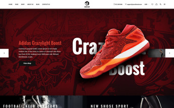 Shoe Store PSD Template
