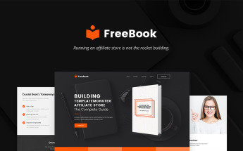 FreeBook - Free One-Page WordPress Theme WordPress Theme
