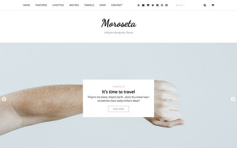 WordPress Theme namens "Moroseta" #64788