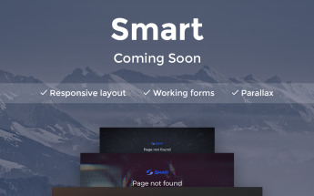 Smart - Page Not Found 404 HTML5 Specialty Page