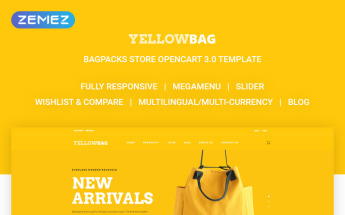 YellowBag OpenCart Template