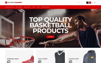 OlympicChamps - Basketball Store Tema Magento №64903