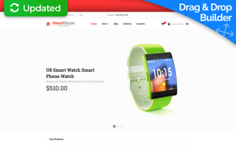 Electronics Store Responsive MotoCMS Ecommerce Template