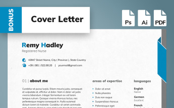 Remy Hadley - Registered Nurse Resume Template