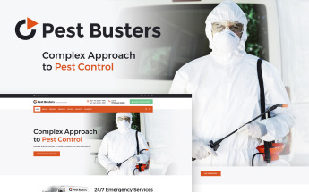 Pest Busters - Pest Control WordPress Theme