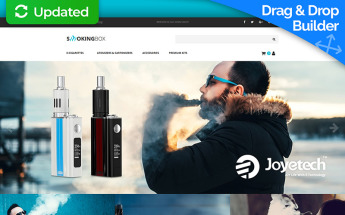 Vapor MotoCMS Ecommerce Template