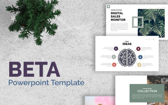 PowerPoint Vorlage namens "Beta -" #65682
