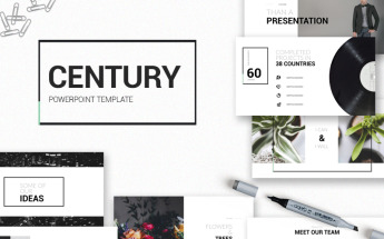 "Century -" modèle PowerPoint Premium #65813