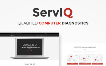 ServIQ Computer Repair Services WordPress Theme