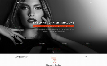 Light Shade PSD Template