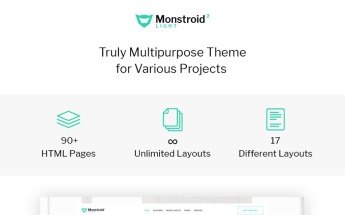 Responsive Monstroid2 Light - Multipurpose Web Sitesi #66077