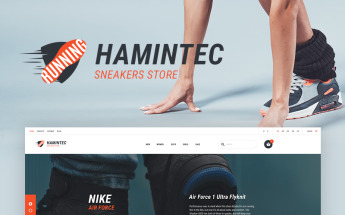 Responsivt Hamintec 2 - Sneakers Store PrestaShop-tema #66078