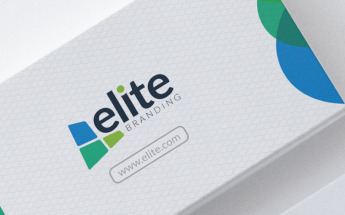 "Corporate Clean - Business Card" PSD Template №66138