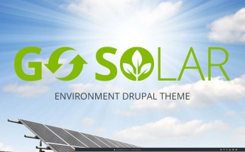 Go Solar - Eco & Nature / Environment Drupal Template