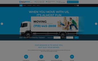 AccuMOVE! - Moving Company Responsive WordPress Theme