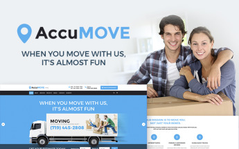 AccuMOVE! - Moving Company Responsive WordPress Theme