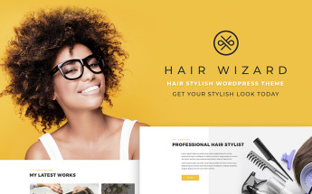 Responsywny motyw WordPress Hair Stylist #66768