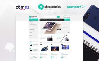 Electromo - Electronics Online Shop OpenCart Template