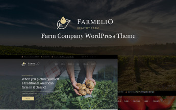 WordPress motiv "Farmelio - Farm Responsive" #67001