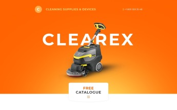 Clearex - Cleaning Supplies & Devices with Novi Builder №67242