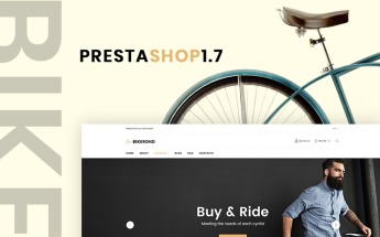 PrestaShop Theme namens "BikeRond - Bike Shop" #67372