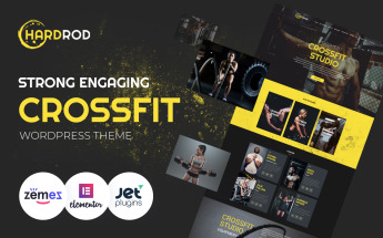 Hardrod - Dynamite Fitness & Bodybuilding WordPress Theme