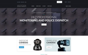 Tema OpenCart Responsive #67437 "ASCEEDON - Security Products"