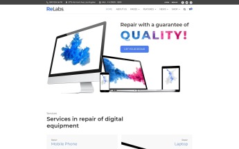 Responsive ReLabs - Computer Repair Wordpress #67711