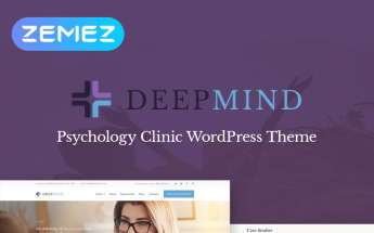 Deep Mind - Psychology Clinic WordPress Theme