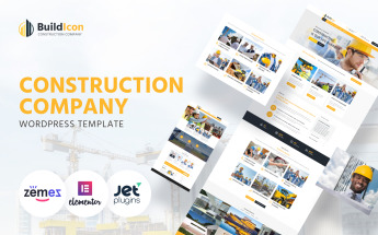 BuildIcon - Construction Company WordPress Theme