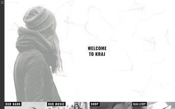 Kraj - Music Band WordPress-tema #68572
