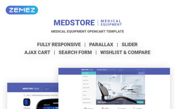 Medstore - Responsive Medical Equipment Online Store №68509
