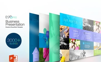 PowerPoint Vorlage namens "iOS:Pro PowerPoint" #68593