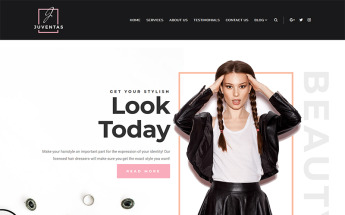 Responsive Juventas - Salon Elementor Wordpress #68513