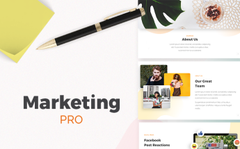Marketing PRO Presentation PowerPoint Template