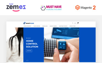Responsivt SmartHome - AMP Home Electronics Magento-tema #68816