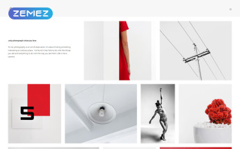 Reszponzív .OKOO - Photographer Portfolio Joomla sablon 69113
