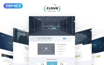 Cloud - Domain and Hosting Multipage Website Template