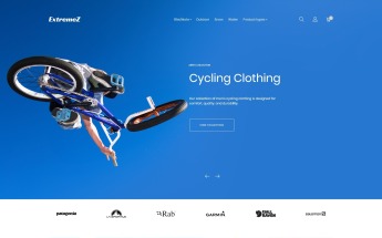 Responsywny szablon Magento ExtremeZ - Extreme Sports #69584