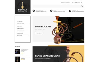Hookah - Hookah Bar Magento Theme