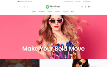 StarShop Multipurpose OpenCart Template
