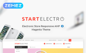Responsive StartElectro - Electronics Store Magento #70832