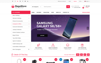 MegaStore - Multipurpose OpenCart Template