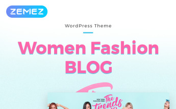 Reszponzív Blogozine - Fashion Elementor WordPress sablon 71661
