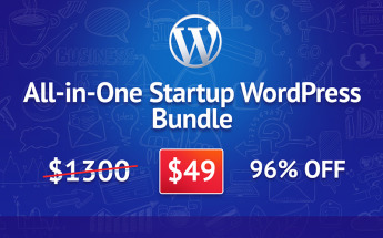 "All-in-One Startup WordPress" Bundle #71814