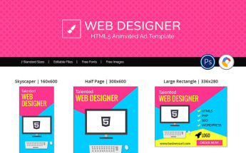 Professional Services | Web Design Ad Animated Banner