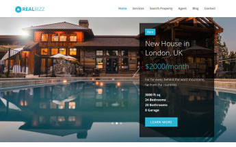 RealBiz - Real State HTML Tempalte Landing Page Template