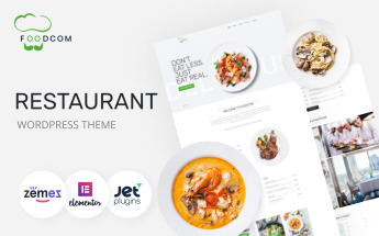 Foodcom - Restaurant Elementor WordPress Theme