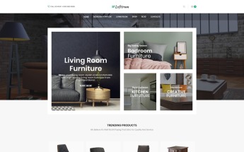 Responzivní WooCommerce motiv "Lofttrum - Furniture Online Shop Elementor" #73447